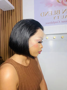 10” HD DD Bob Frontal Wig