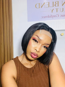10” Glueless HD DD Lace Bob Wig