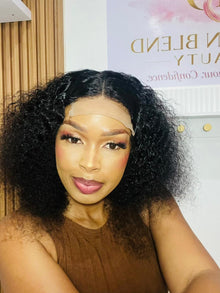 14” Glueless Water Curl 13x6 HD Lace Wig