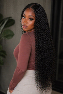 18” Water Curl HD Lace Frontal Wig